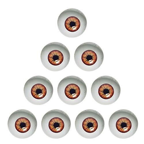 48PCS Plastic Craft Eyes - 12 Styles 0.71" Glass Pupil Eyes For Halloween Masks, Sculptures, Resin DIY & Art Projects - View #10
