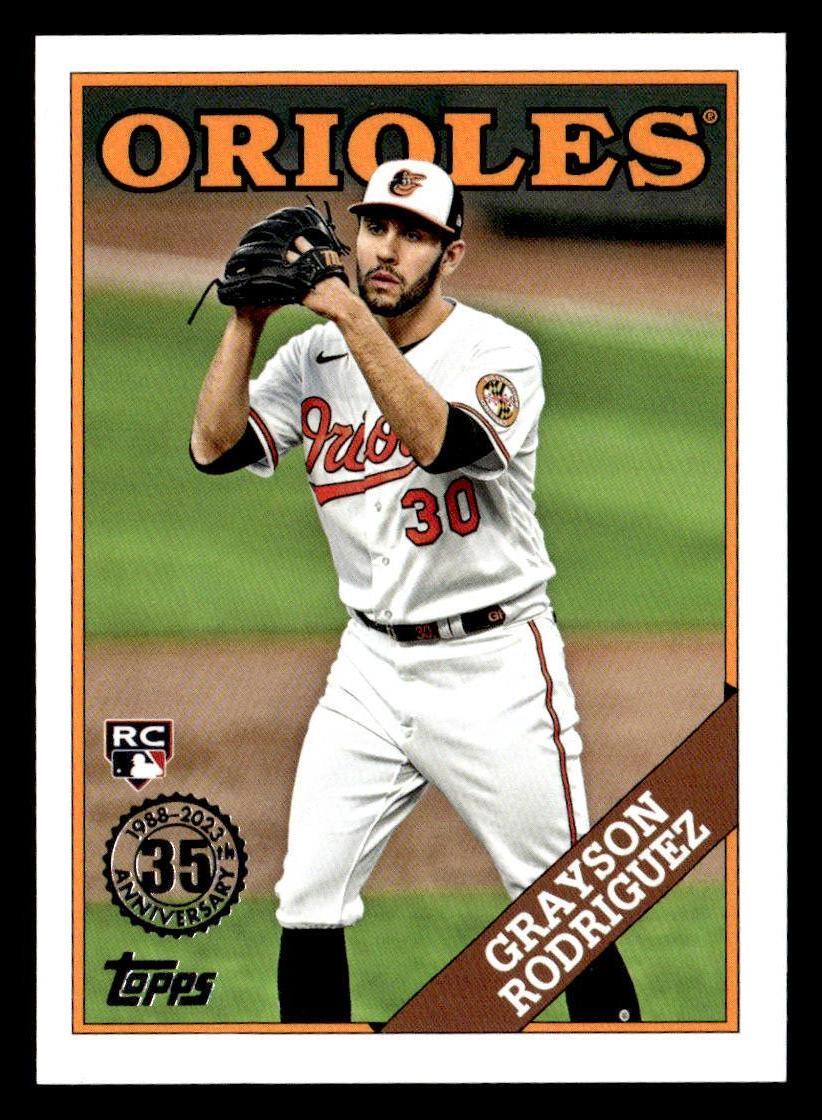 2023 Topps Update #88US-48 Grayson Rodriguez 1988 Topps Baseball card