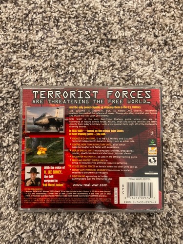 Real War: Air Land Sea (PC Game Case Only- NO GAME) - Picture 2 of 3