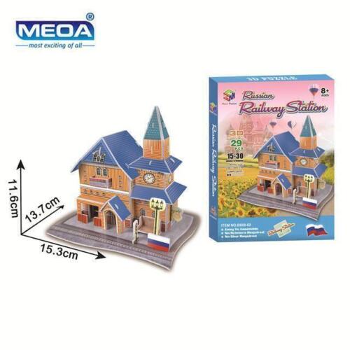 New 3D Puzzle DIY World Famous Architecture Building Puzzles Toys Gift Model - Picture 51 of 58