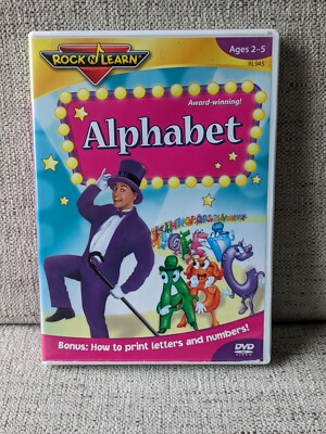 Rock 'N Learn  ALPHABET | DVD Video | Enhance Vocabulary | Ages 2-5