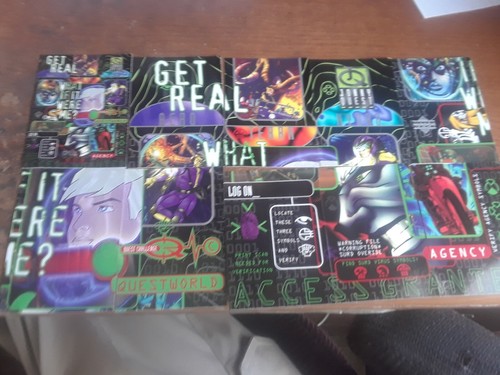 Upper Deck 1996 Jonny Quest Complete 10 Card Chase Quest Challenge QC01-QC10 - Picture 2 of 3