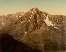 Photochrom Companion Portrait, William Henry Jackson Mountain of the Holy Cross 