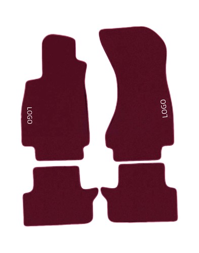 Velour Car Floor Mat For BMW Carpet Rug Pad Anti-Slip Front Rear - Foto 3 di 23