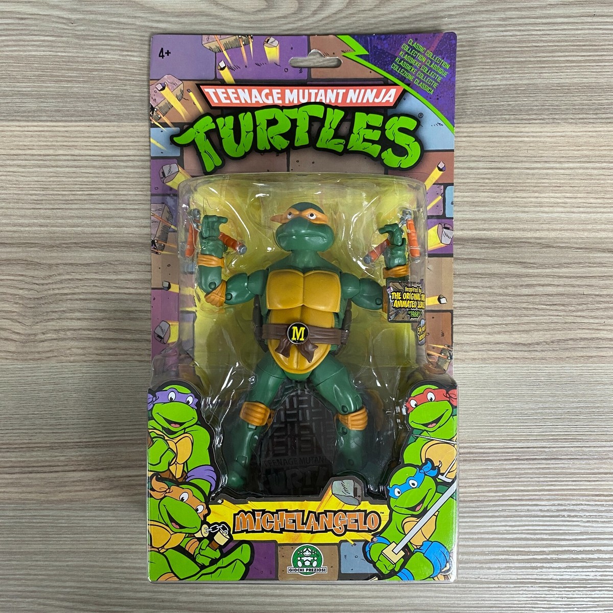 MICHELANGELO CLASSIC COLLECTION TEENAGE MUTANT NINJA TURTLES TMNT 