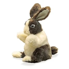 Folkmanis Baby Dutch Rabbit Hand Puppet