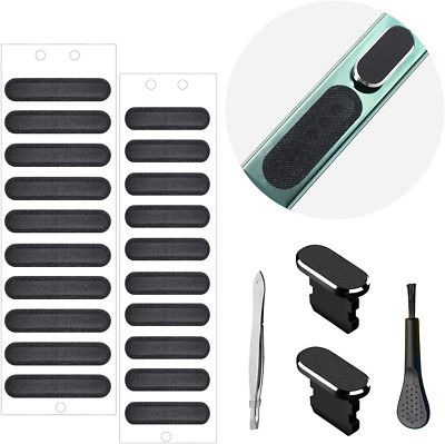 Phone Speaker Dustproof Stickers Protector, Mesh Speaker anti Dust Adhesive Cove