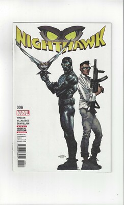 Marvel Comics Nighthawk NO.6 December 2016 $3.99 USA