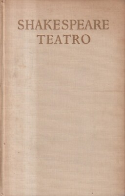 Theater Vol. III - Shakespeare - Samsoni - 1. Auflage - 1956