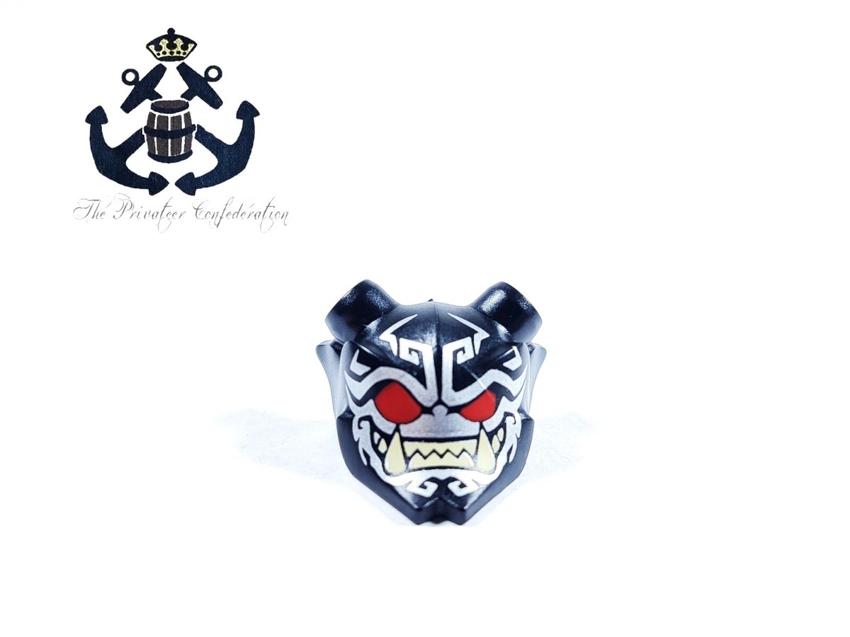 LEGO NINJAGO Crystalized Minifigure Visor Mask For Garmadon Oni
