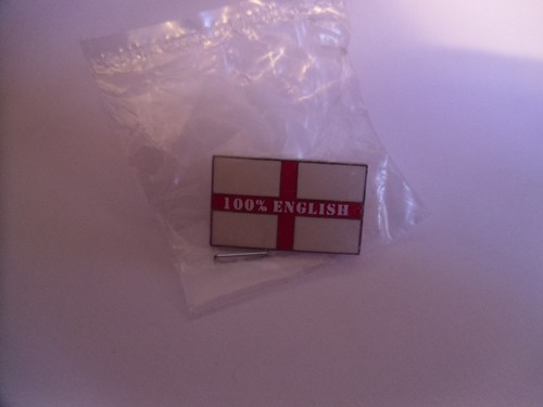 England Cross of St George 100% English pin badge - Picture 2 of 3