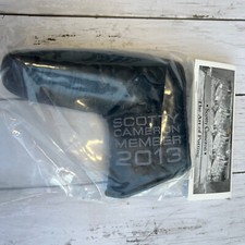 LIMITED Scotty Cameron - 2013 Club Cameron - Black - Leather Putter Blade Cover