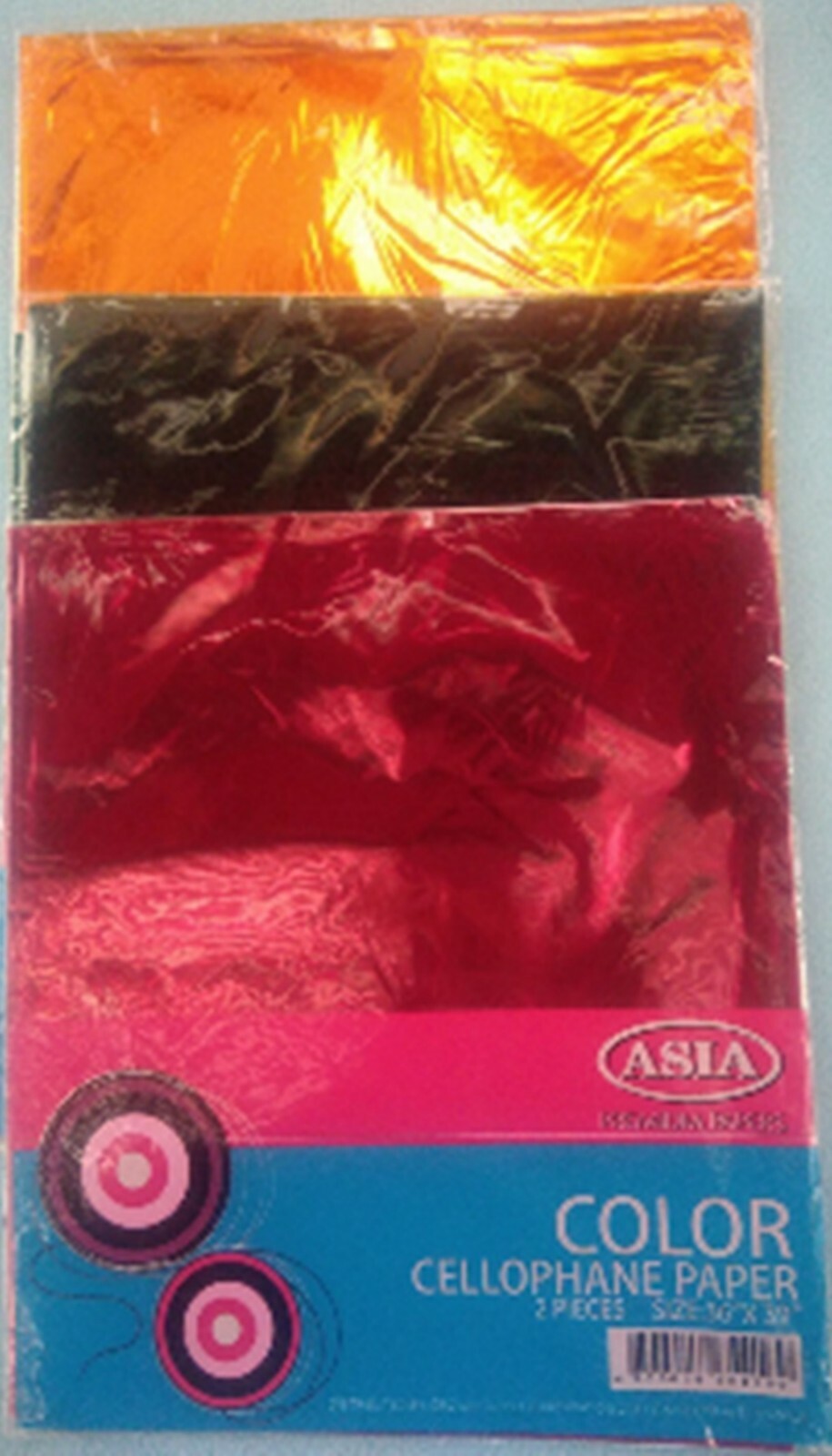PULVORON,YEMA WRAPPING COLORED CELLOPHANE PAPER, 6 PCS ,36" X 39",GIFT WRAPS eBay