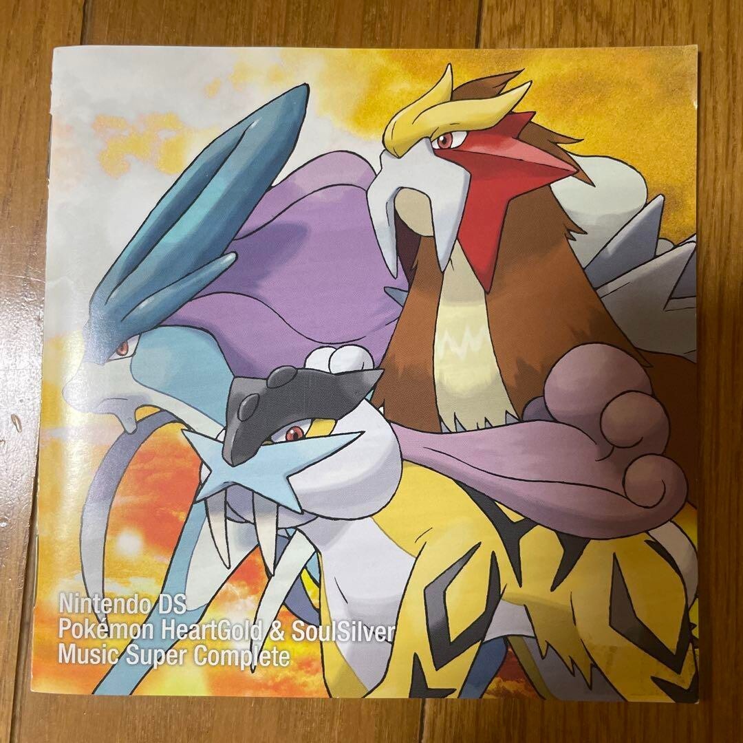 Pokemon Heart Gold Soul Silver Original Soundtrack Super Complete