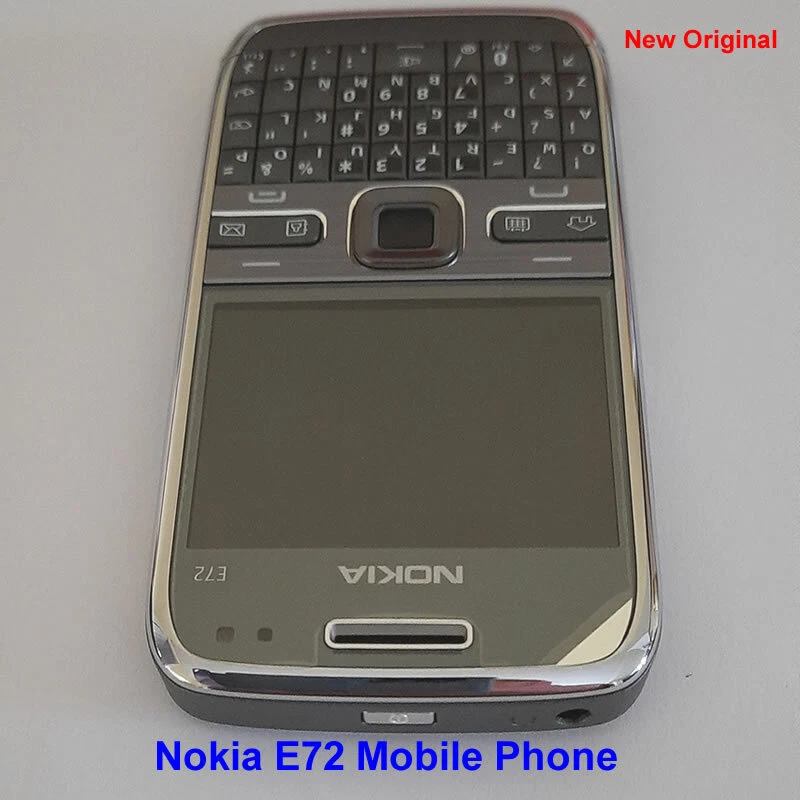 100% Genuine Original Nokia E72 WiFi 5MP 3G Unlock Mobile Phone+ 1GB card- Grey - Image 4 of 4