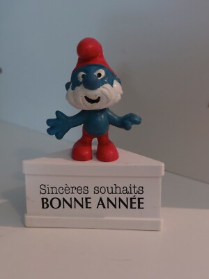 1X SEHR SELTENER Werbeschlumpf auf Sockel Schönwald Schlümpfe smurfs