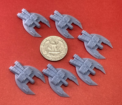 Cyberbot Empire Gen-1 Self-Aware Raider Fighters (Set of 6) Wargame Miniatures