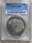 New Listing1889-O Morgan Silver Dollar PCGS AU58 Rim Toning Unc Luster Gorgeous Coin