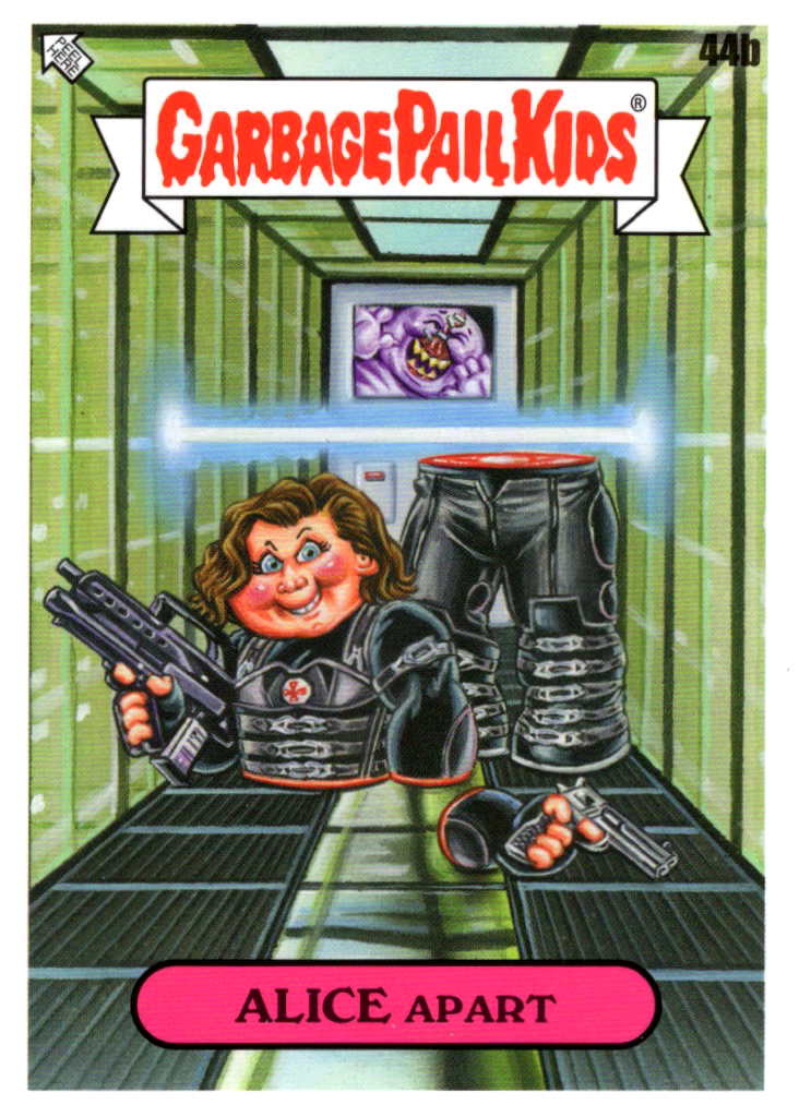 2023 GARBAGE PAIL KIDS GPK INTERGOOLACTIC MAYHEM BASE ALICE APART