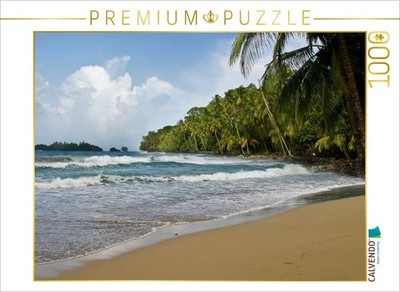 CALVENDO Puzzle Red Frog Beach | 1000 Teile Lege-Größe 64x48cm Foto-Puzzle für g