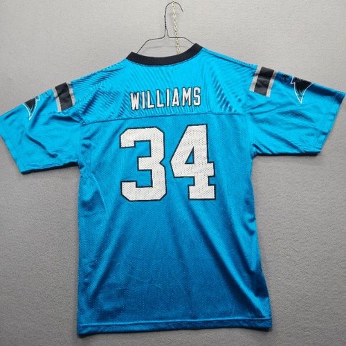 Carolina Panthers Deangelo Williams #34 Reebok Men's Size XL Blue NFL Jersey - Picture 14 of 15