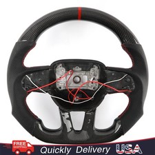 Newcarbon Fiber Heated Steering Wheel For Dodge Challenger Durango Srt 1524.