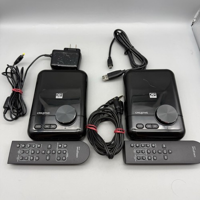 #ad #ad Creative Labs Xmod Wireless Music System with X Fi Technology SB0830 amp; SB0840 $15.00