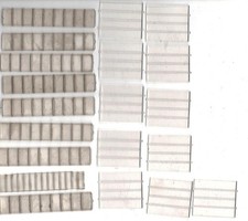 Hornby Dublo spares glazing units for engine shed etc 750