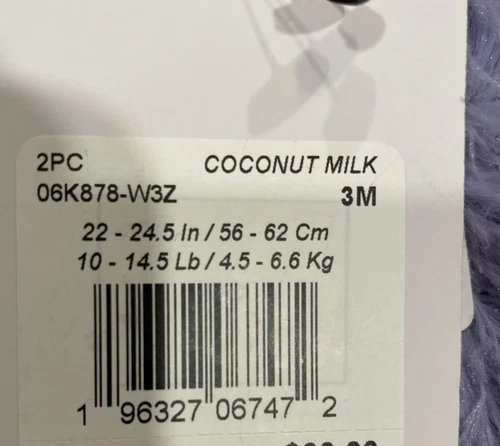 Nike 2- Piece Set Baby 3 M Coconut Milk - Picture 6 of 6