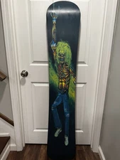 Vintage Rossignol Andrew Crawford Snowboard - Iron Maiden Graphic