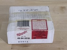 Milwaukee Tools 10 Pack Aluminum Oxide Cut Off Wheels 49-94-3310 4 1/2x1/8x7/8