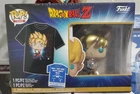 Funko Pop! Dragon Ball Z Son Goku Kamehameha Metallic Tee and Pop Set Size L