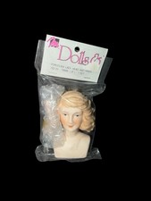 Vtg Mangelsen's Doll Porcelain Head  Hands Blonde Hair Women 162-33 76MM 3  