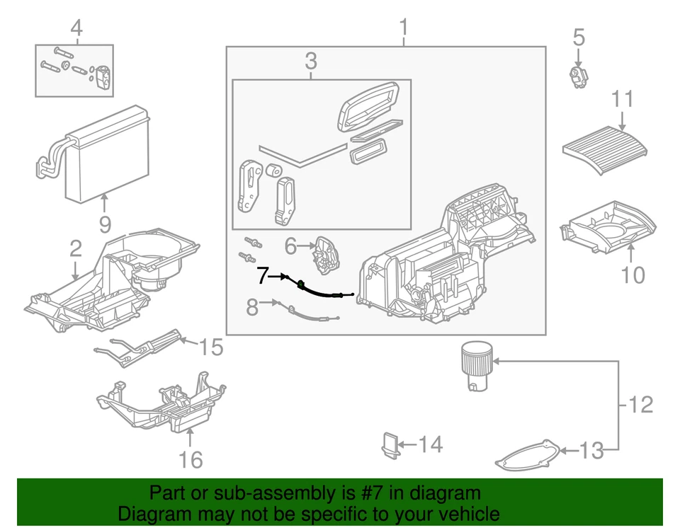 Cable GM 52485715 genuino Foto 2 de 2