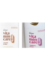 LOT 4 DOVE VITAMIN CARE DEODORANT RASPBERRY ROSE SOLID STICK ALUMINUM-FREE 2.6