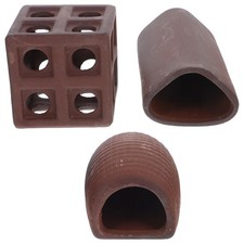 3 Pcs Deko F&uuml;r Aquarium Versteck Aquarium-dekorationsornamente Garnelenh&ouml;hle