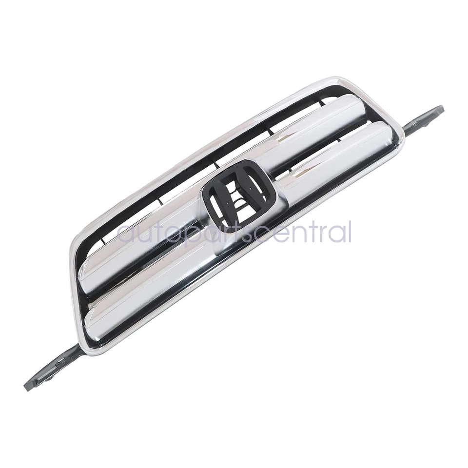 Conjunto de carcasa de rejilla compatible con Honda CR-V 2005-2006 cromo 71122S9AA01 HO1200194 Foto 2 de 4