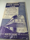 Vintage Railroad Timetable 1961 North Shore Line Chicago Milwaukee Suburban New — photo 2