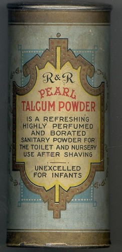 Antique Talcum Powder Tin