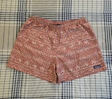 Patagonia Baggies Lined Shorts Swim Trunks Hawaiian Aztec 5" Inseam Men's XL