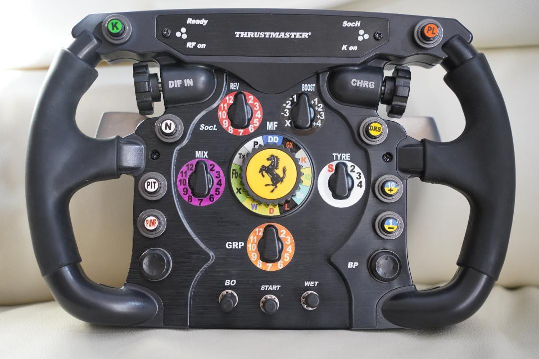 Thrustmaster Ferrari F1 Wheel Add-On Operation confirmed | eBay