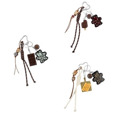 Braided Rope Keychain Bag Pendant Charm Bag Accessories for Handbag,Backpack