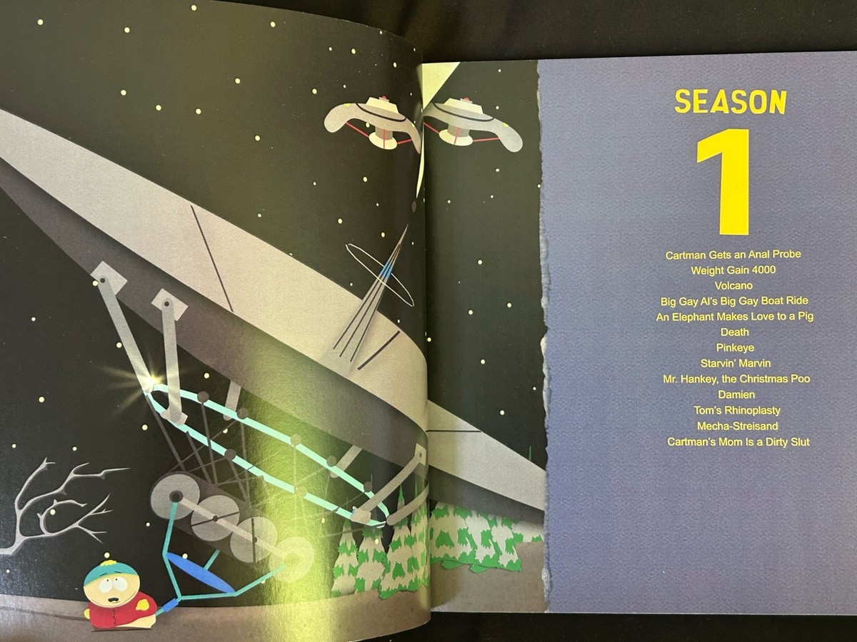 South Park Episode Guide Vol.1 Seasons 1-5 Paperback Official Book