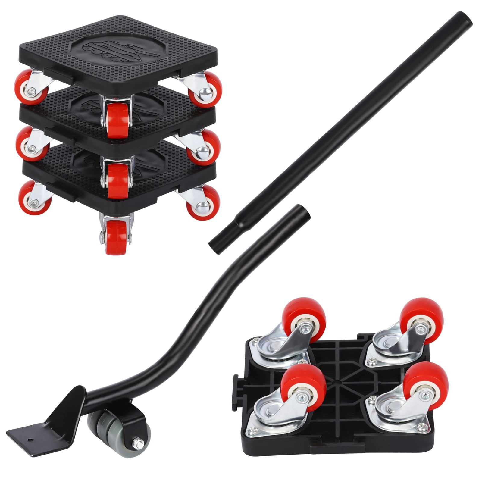 Набор из 4 мебельных роликов - Мебельный транспортный ролик из Хебеверкзойга - Мебельхебер - 5390₽