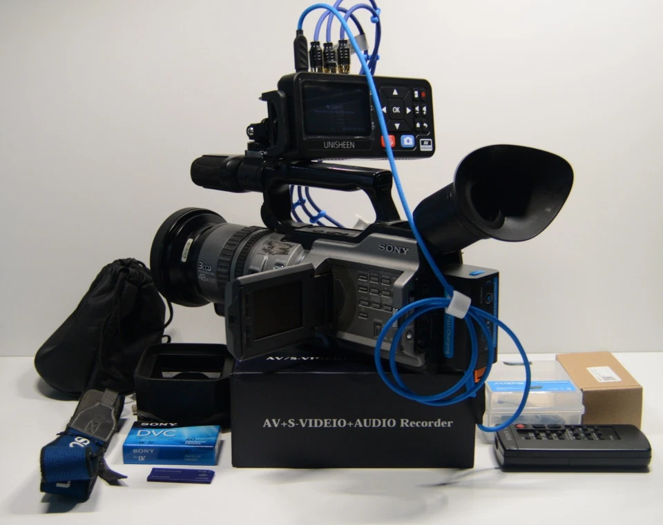 The Ultimate Filmmaker Skateboard Tape & Tapeless DCR-VX2100 MiniDV Cámara Kit Foto 3 de 4