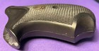 Pachmayr Colt D-Frame Short Square Butt Black Rubber Target Grips Finger Grooves — photo 7