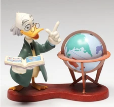 WDCC Disney's Wonderful World of Color "Didactic Duck" Ludwig Von Drake W/COA!