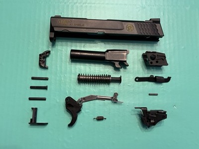 USED OEM SMITH & WESSON M&P SHIELD 40 1.0 SLIDE BARREL PARTS TRIGGER SAFETY