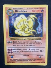 Ninetales [Shadowless] #12 Prices | Pokemon Base Set | Pokemon Cards