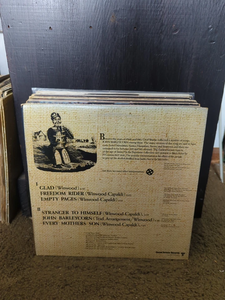 TRAFFIC LP John Barleycorn Must Die 1970 United Artists VG+/VG+ - Image 2 of 4